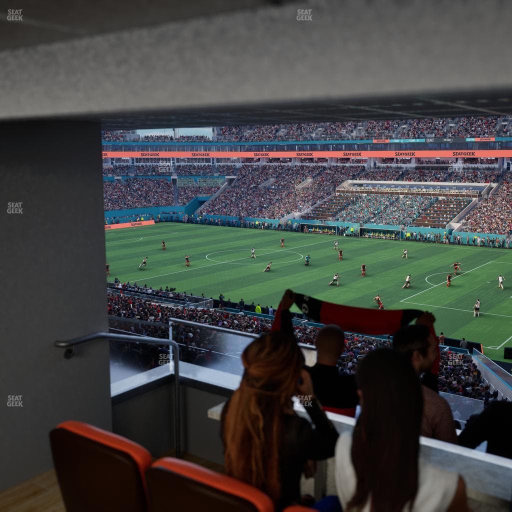 Hard Rock Stadium - Section Suite 213 A Seat View