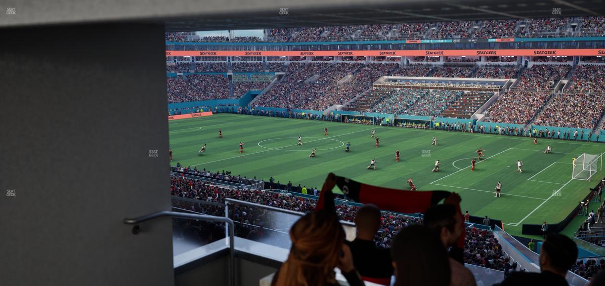 Hard Rock Stadium - Section Suite 213 A Seat View