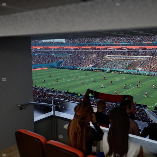 Hard Rock Stadium - Section Suite 213 A Seat View