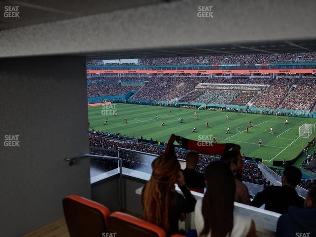 Hard Rock Stadium - Section Suite 213 A Seat View