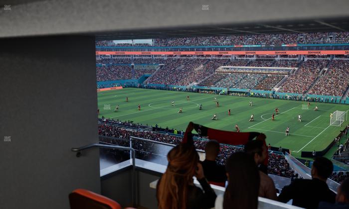 Hard Rock Stadium - Section Suite 213 A Seat View