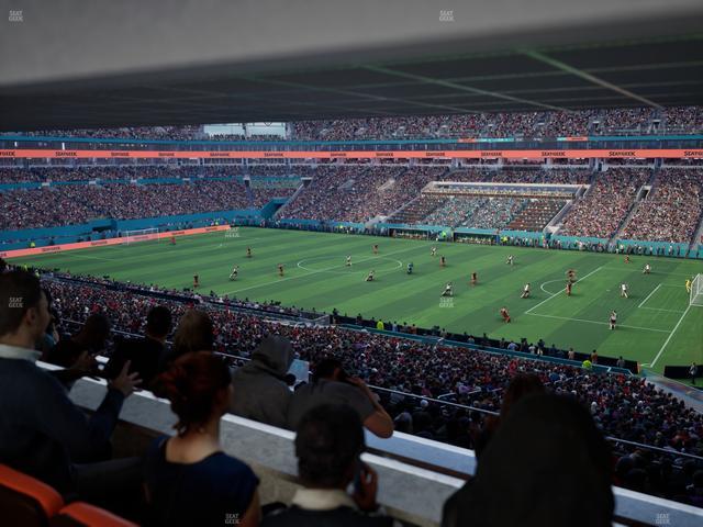 Hard Rock Stadium - Section Suite 214 A Seat View Hard Rock Stadium - Section Suite 214 A Seat View