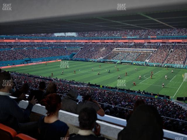 Hard Rock Stadium - Section Suite 214 A Seat View
