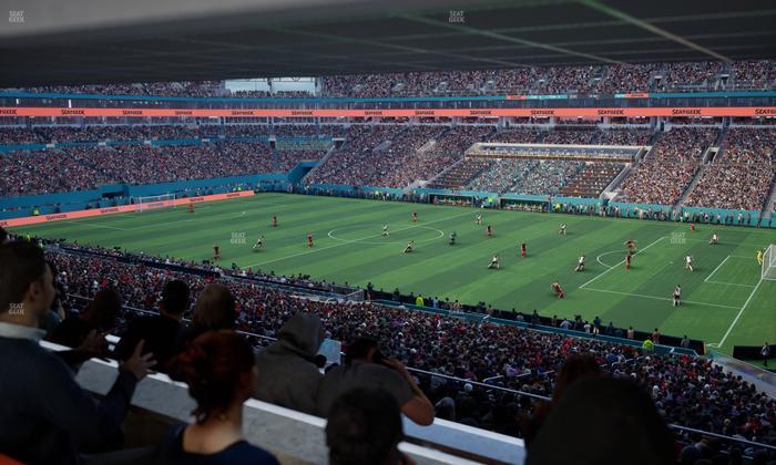 Hard Rock Stadium - Section Suite 214 A Seat View