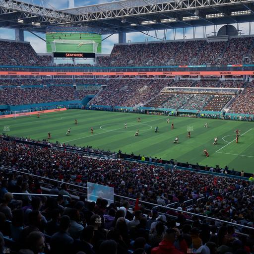 Hard Rock Stadium - Section Suite 214 A Seat View