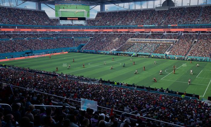 Hard Rock Stadium - Section Suite 214 A Seat View