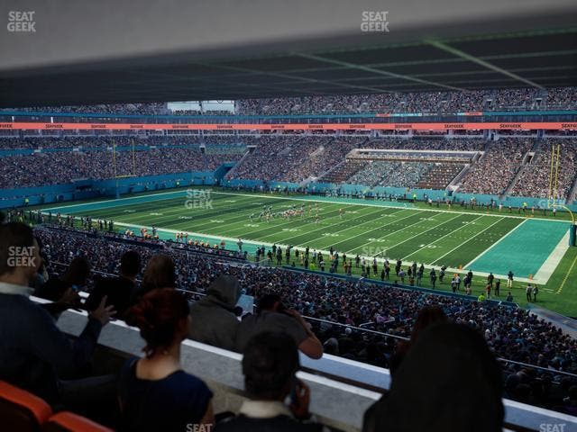 Hard Rock Stadium - Section Suite 214 A Seat View