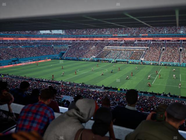Hard Rock Stadium - Section Suite 215 A Seat View Hard Rock Stadium - Section Suite 215 A Seat View