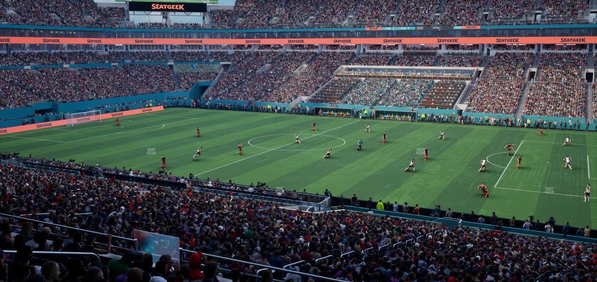 Hard Rock Stadium - Section Suite 215 A Seat View