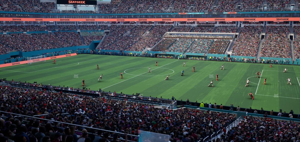 Hard Rock Stadium - Section Suite 215 B Seat View
