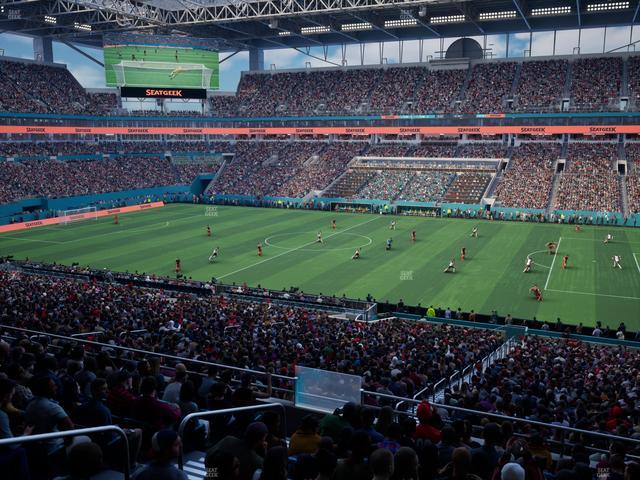 Hard Rock Stadium - Section Suite 215 B Seat View
