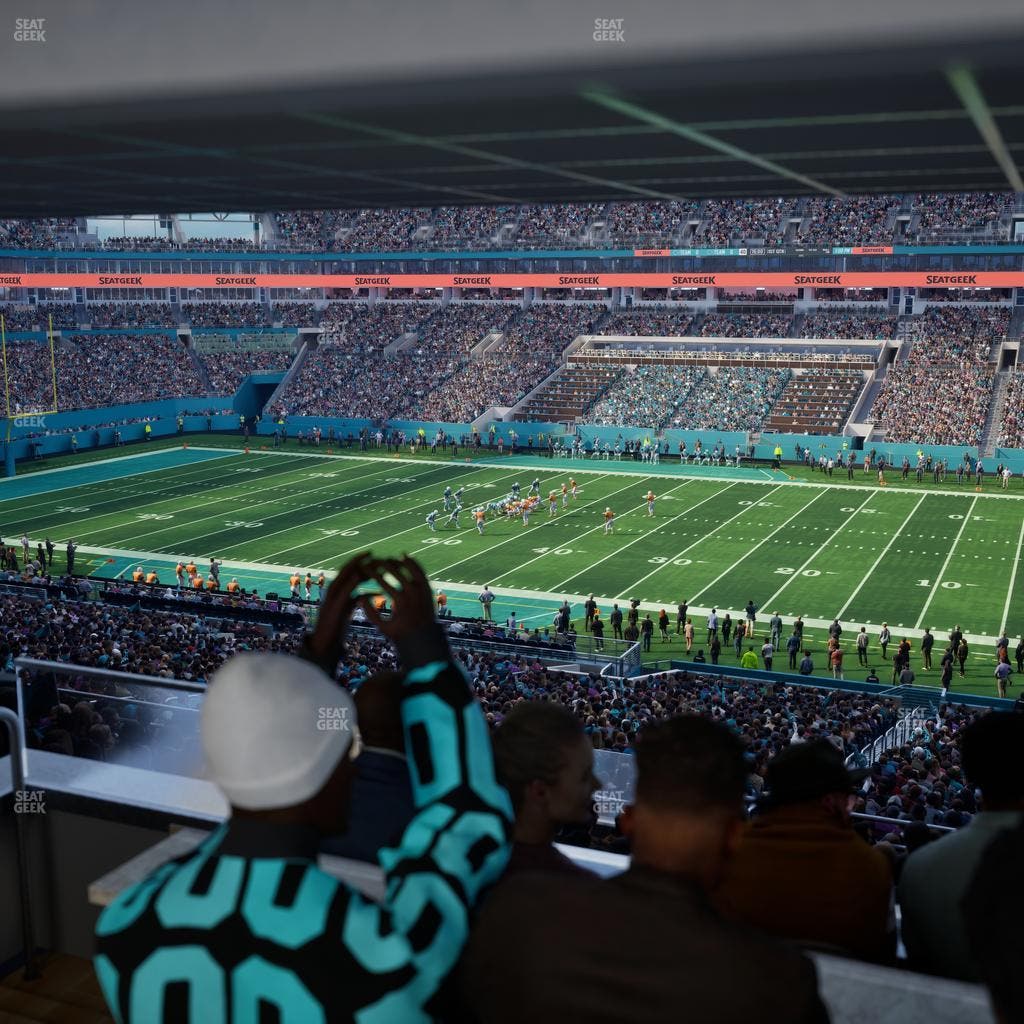 Hard Rock Stadium - Section Suite 215 B Seat View