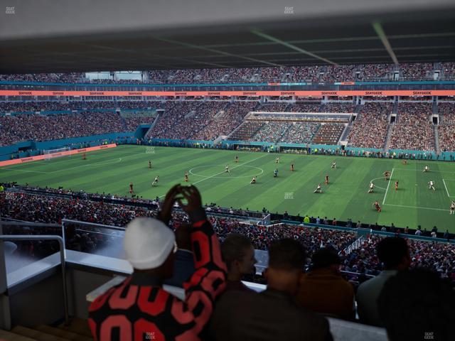 Hard Rock Stadium - Section Suite 215 B Seat View Hard Rock Stadium - Section Suite 215 B Seat View