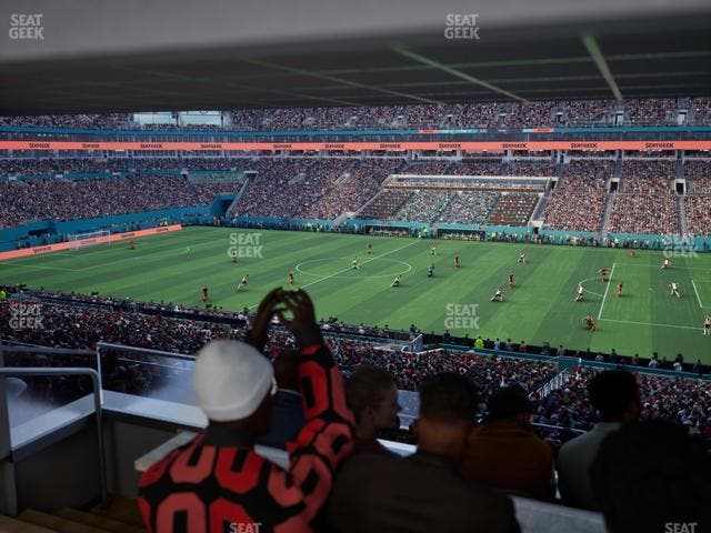 Hard Rock Stadium - Section Suite 215 B Seat View