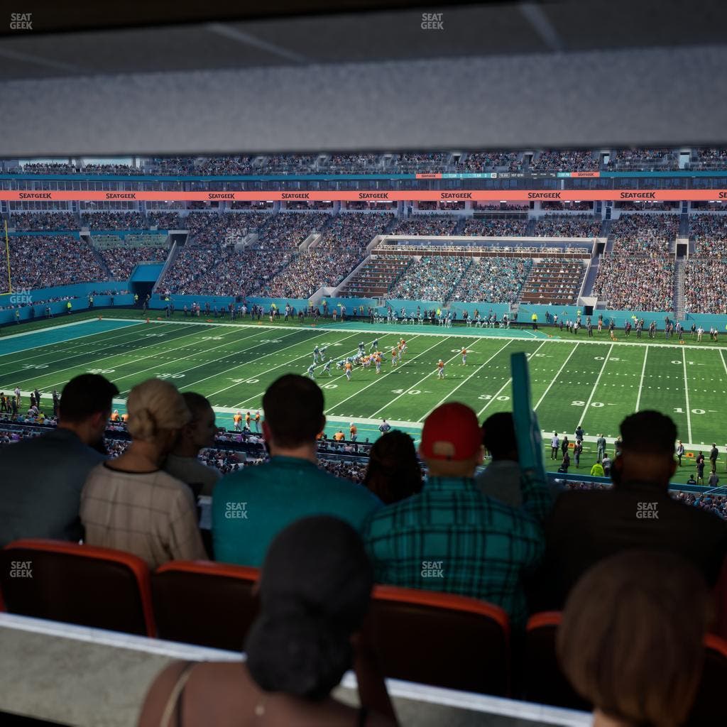 Hard Rock Stadium - Section Suite 216 A Seat View