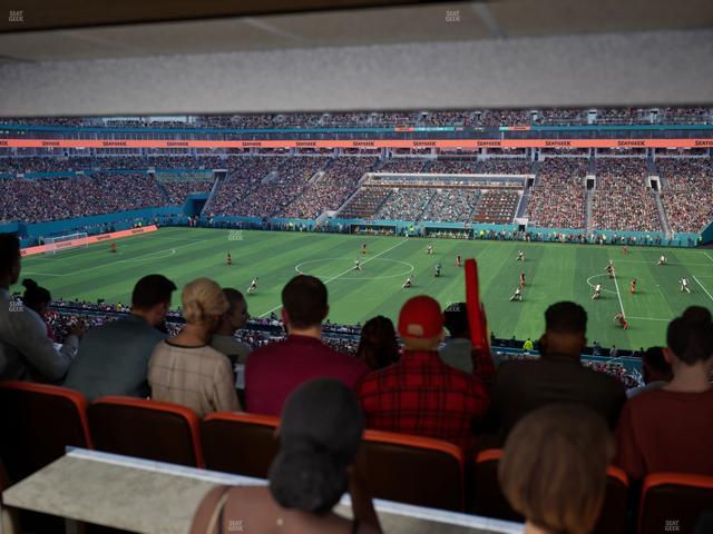 Hard Rock Stadium - Section Suite 216 A Seat View Hard Rock Stadium - Section Suite 216 A Seat View