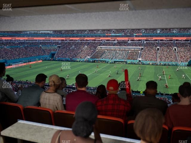 Hard Rock Stadium - Section Suite 216 A Seat View