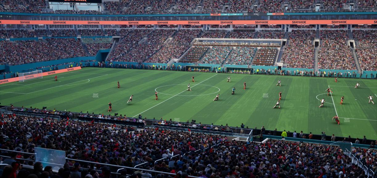 Hard Rock Stadium - Section Suite 216 A Seat View