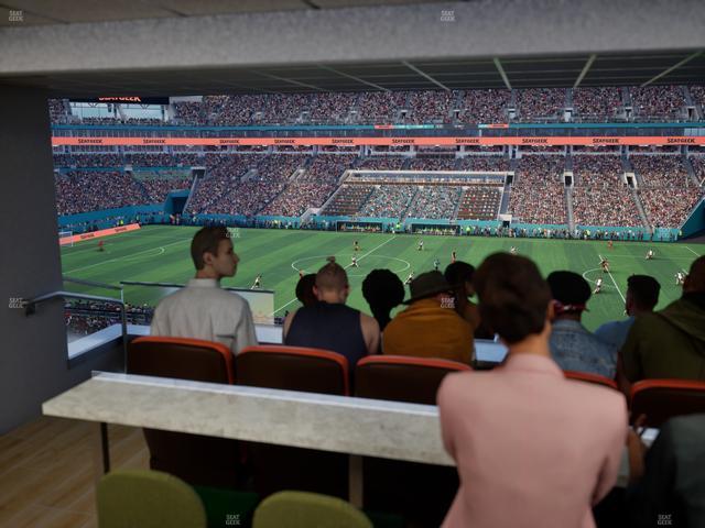 Hard Rock Stadium - Section Suite 216 B Seat View Hard Rock Stadium - Section Suite 216 B Seat View
