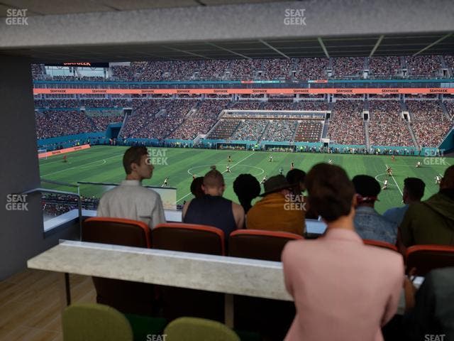 Hard Rock Stadium - Section Suite 216 B Seat View