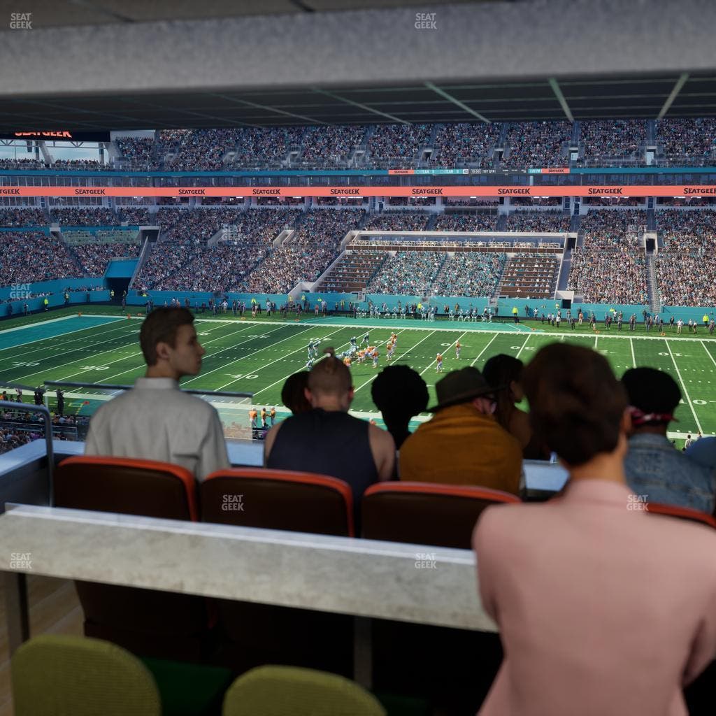 Hard Rock Stadium - Section Suite 216 B Seat View