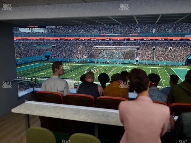 Hard Rock Stadium - Section Suite 216 B Seat View