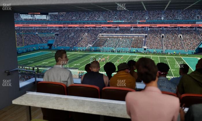 Hard Rock Stadium - Section Suite 216 B Seat View