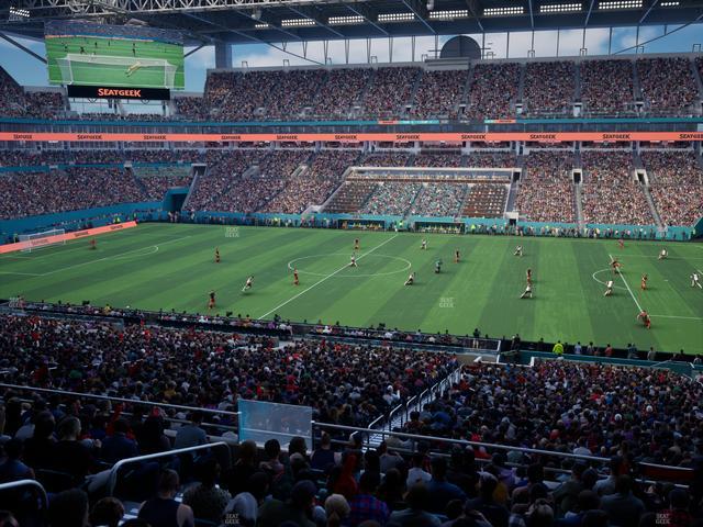 Hard Rock Stadium - Section Suite 216 B Seat View