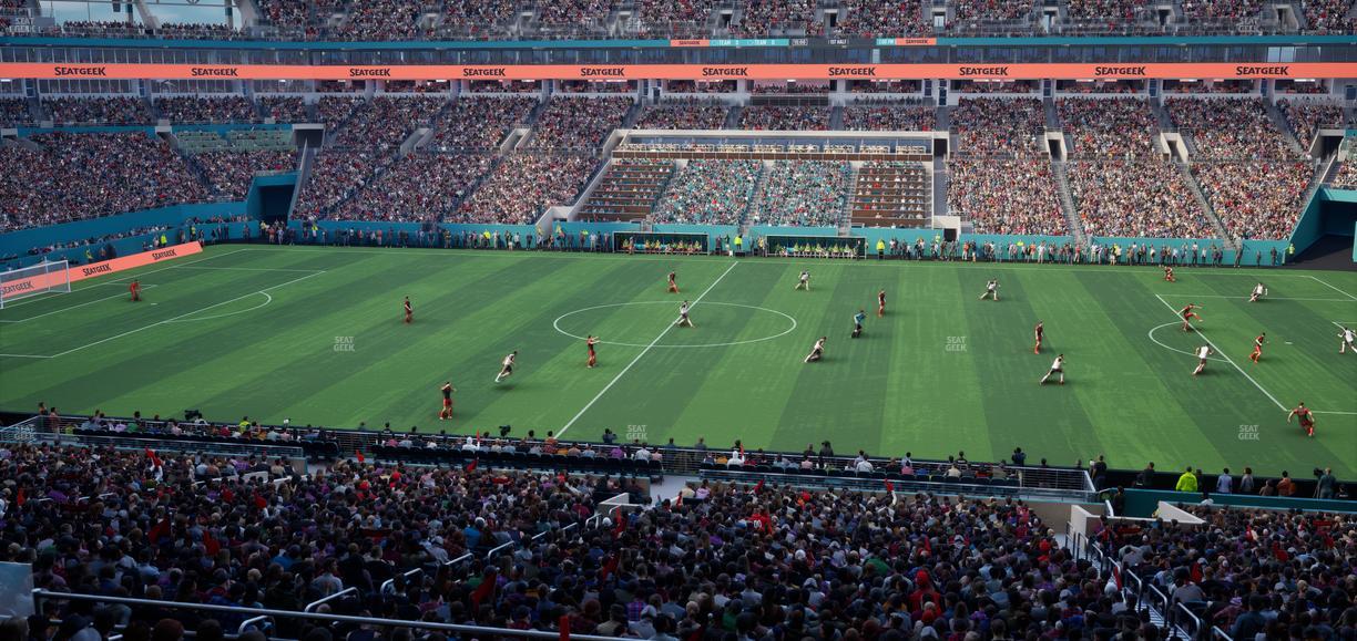 Hard Rock Stadium - Section Suite 217 A Seat View