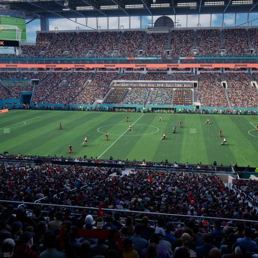 Hard Rock Stadium - Section Suite 217 A Seat View