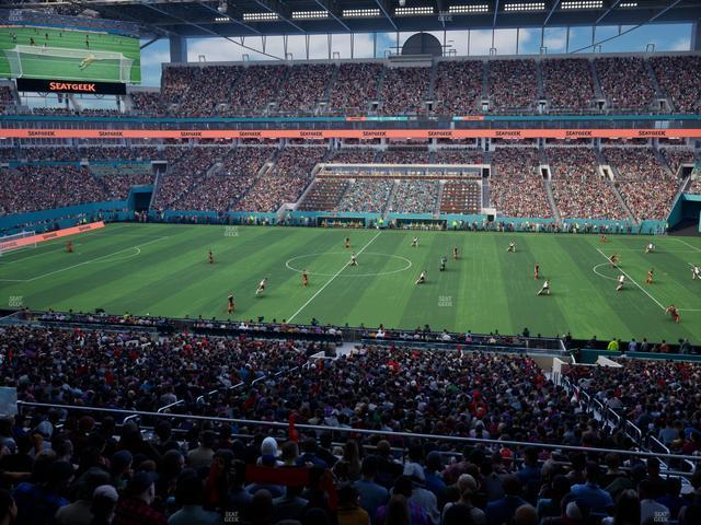 Hard Rock Stadium - Section Suite 217 A Seat View