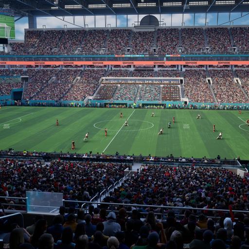 Hard Rock Stadium - Section Suite 217 B Seat View