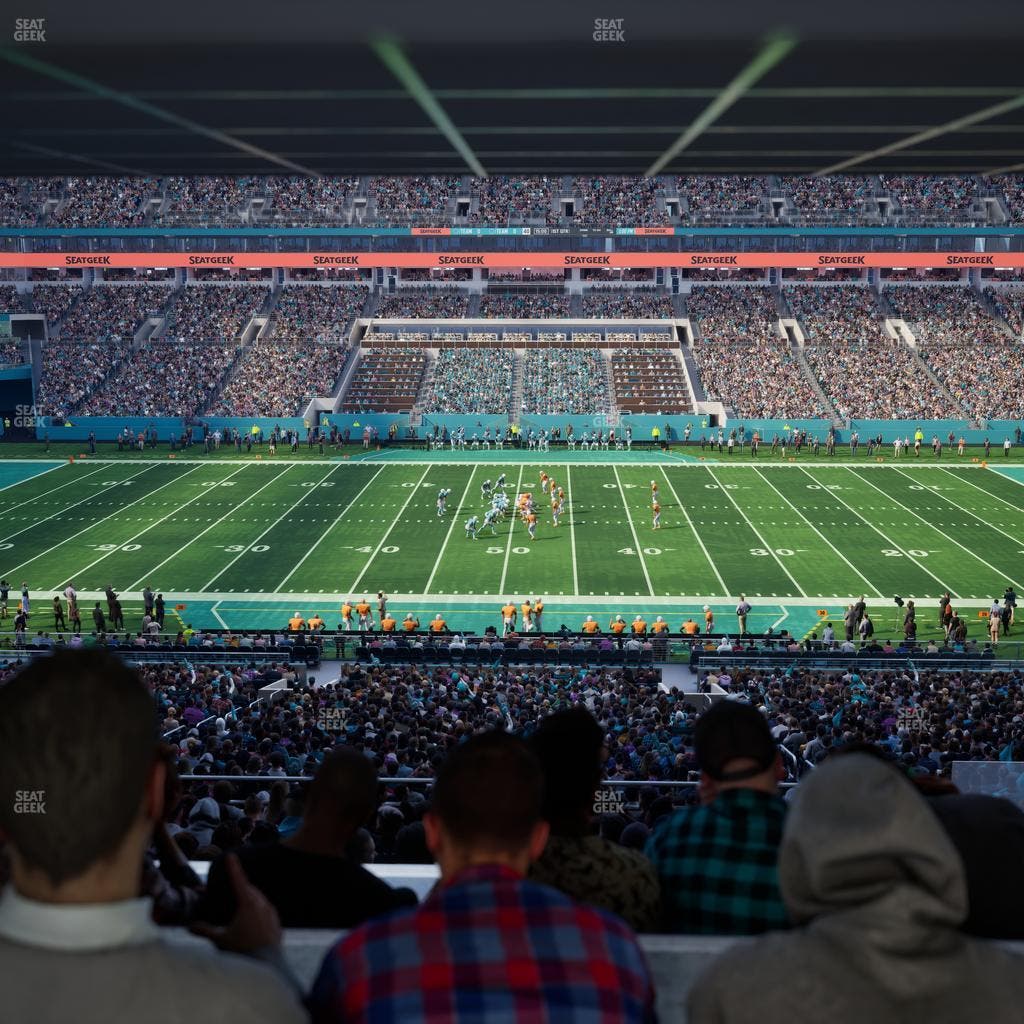 Hard Rock Stadium - Section Suite 218 A Seat View