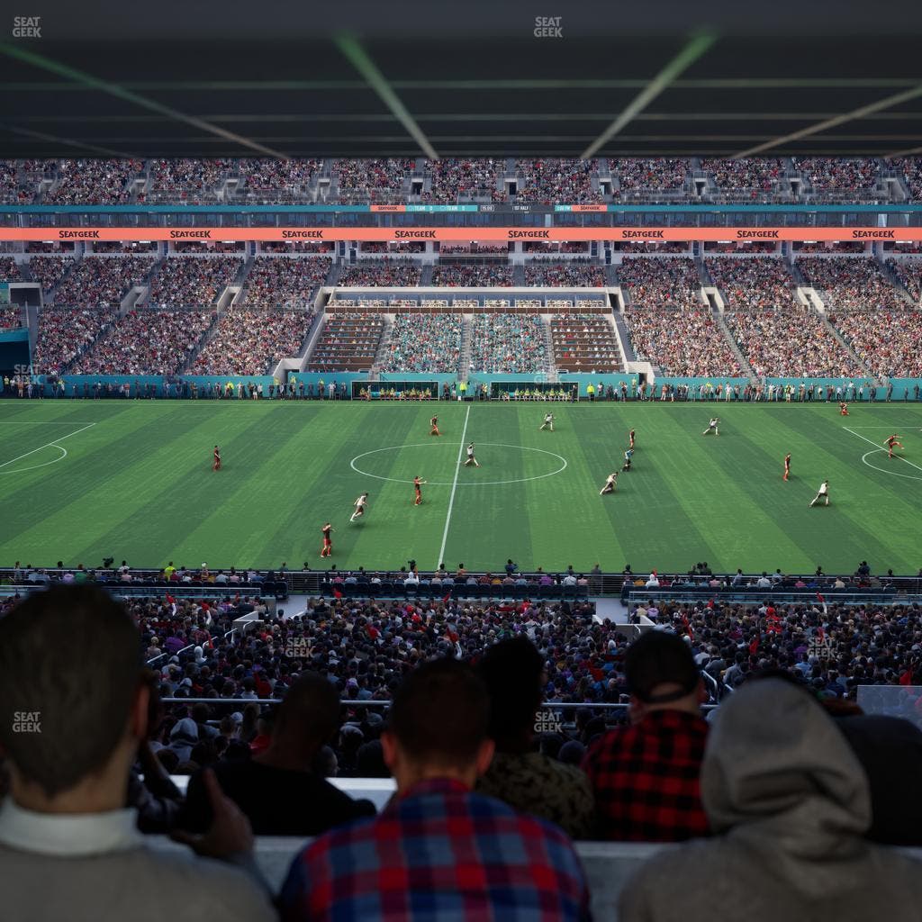 Hard Rock Stadium - Section Suite 218 A Seat View