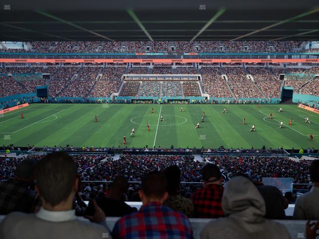 Hard Rock Stadium - Section Suite 218 A Seat View Hard Rock Stadium - Section Suite 218 A Seat View