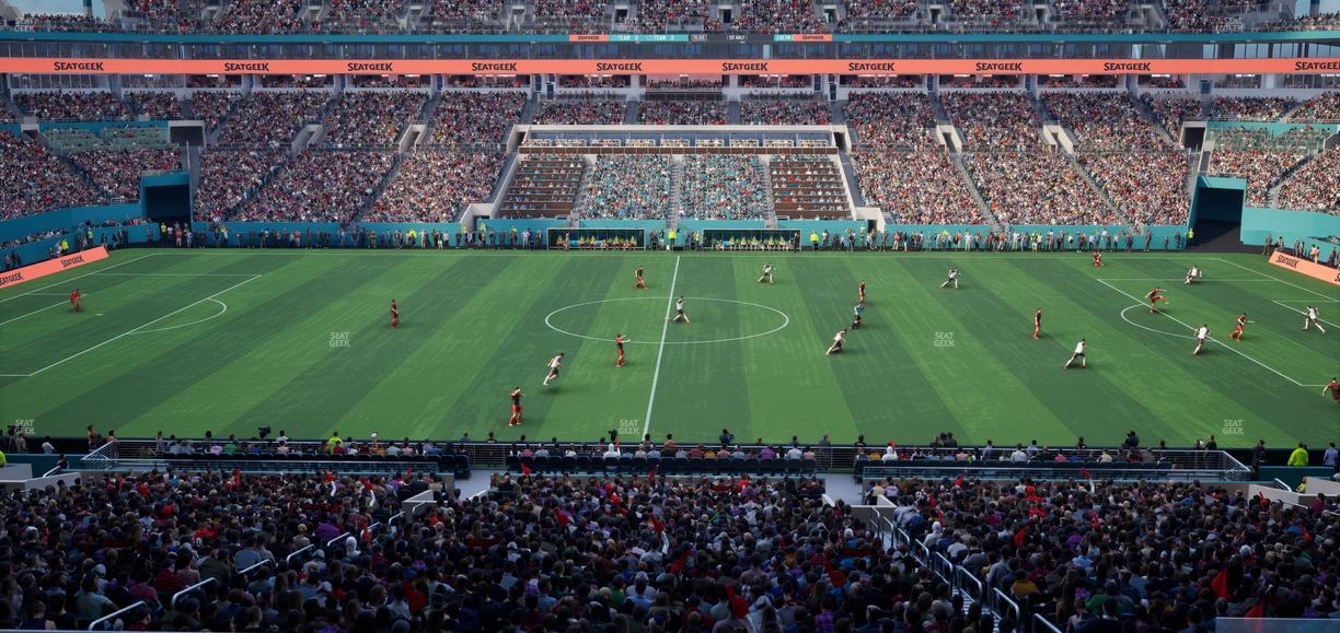 Hard Rock Stadium - Section Suite 218 A Seat View