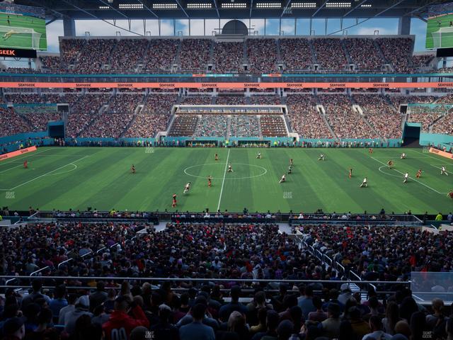Hard Rock Stadium - Section Suite 218 A Seat View