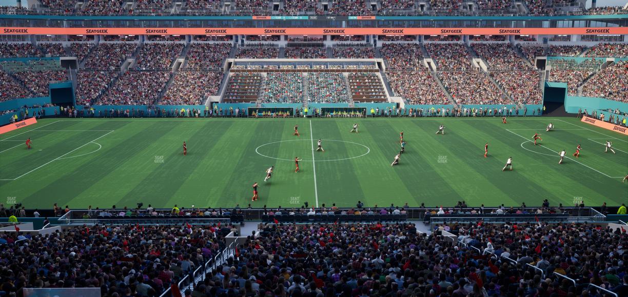 Hard Rock Stadium - Section Suite 218 B Seat View