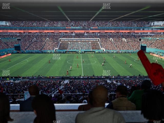 Hard Rock Stadium - Section Suite 218 B Seat View