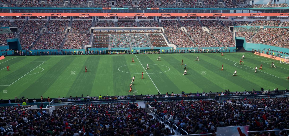 Hard Rock Stadium - Section Suite 219 A Seat View