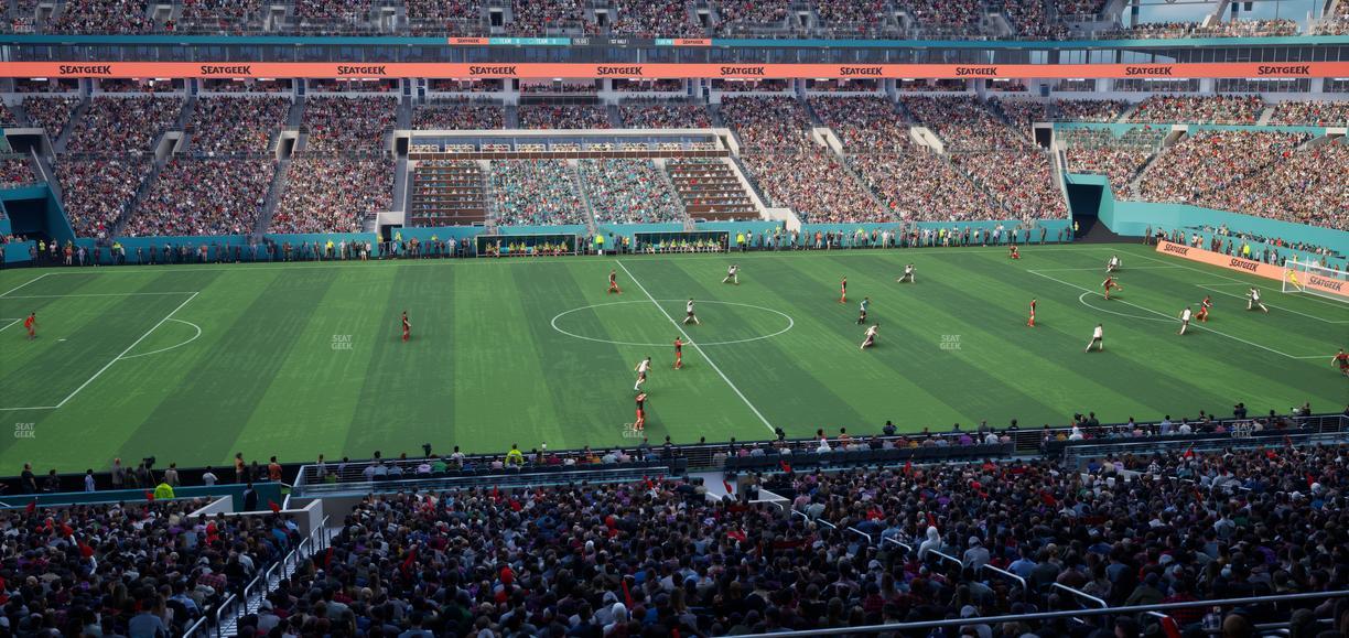 Hard Rock Stadium - Section Suite 219 B Seat View