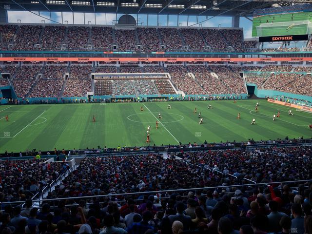 Hard Rock Stadium - Section Suite 219 B Seat View