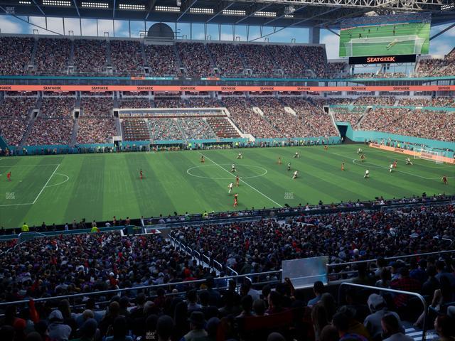 Hard Rock Stadium - Section Suite 220 A Seat View