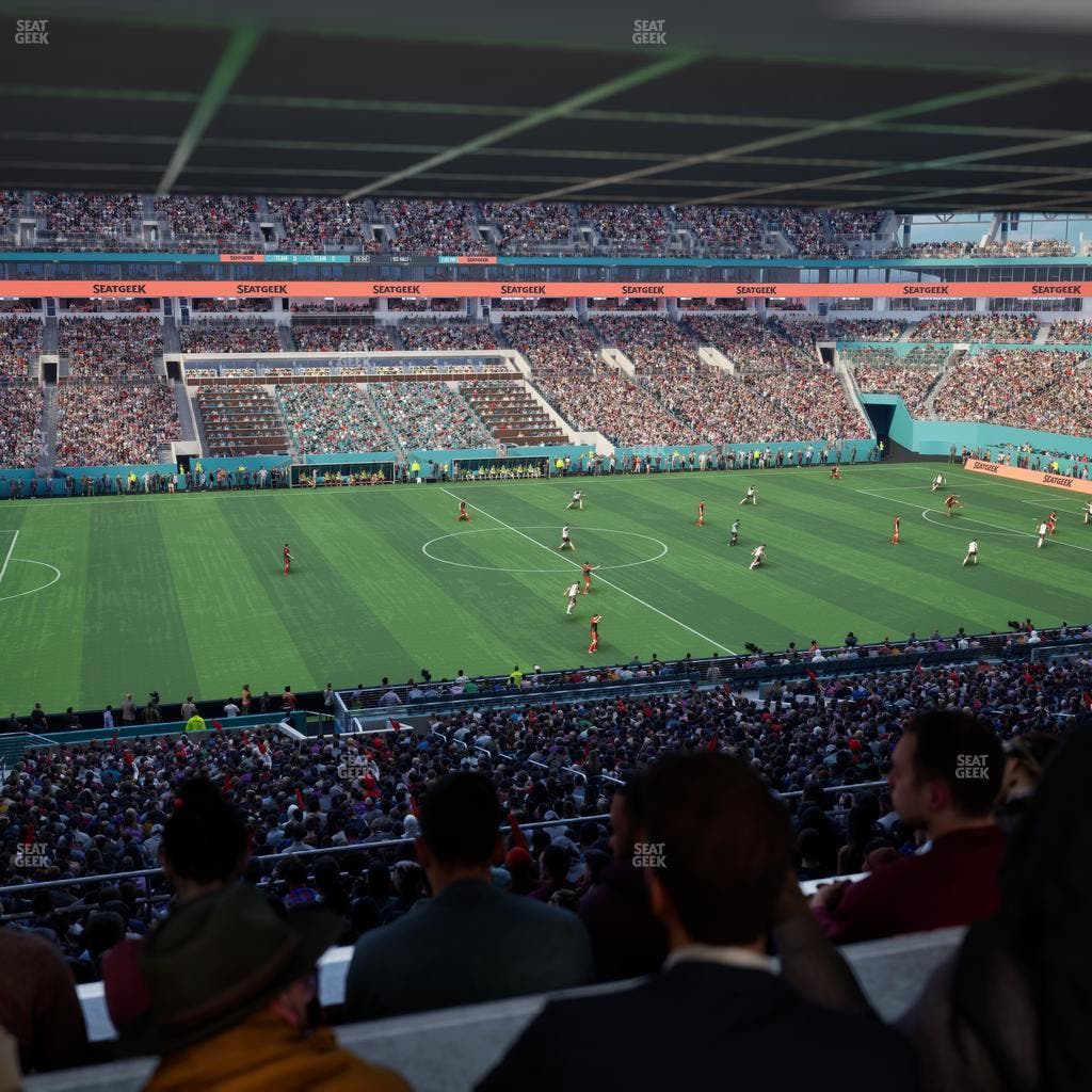 Hard Rock Stadium - Section Suite 220 B Seat View