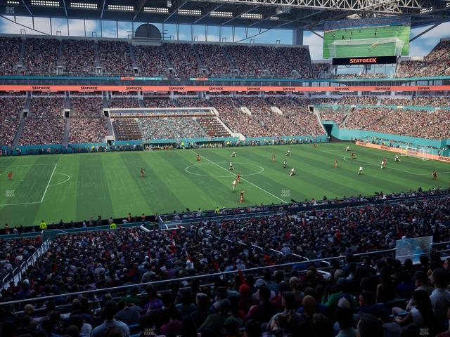 Hard Rock Stadium - Section Suite 220 B Seat View