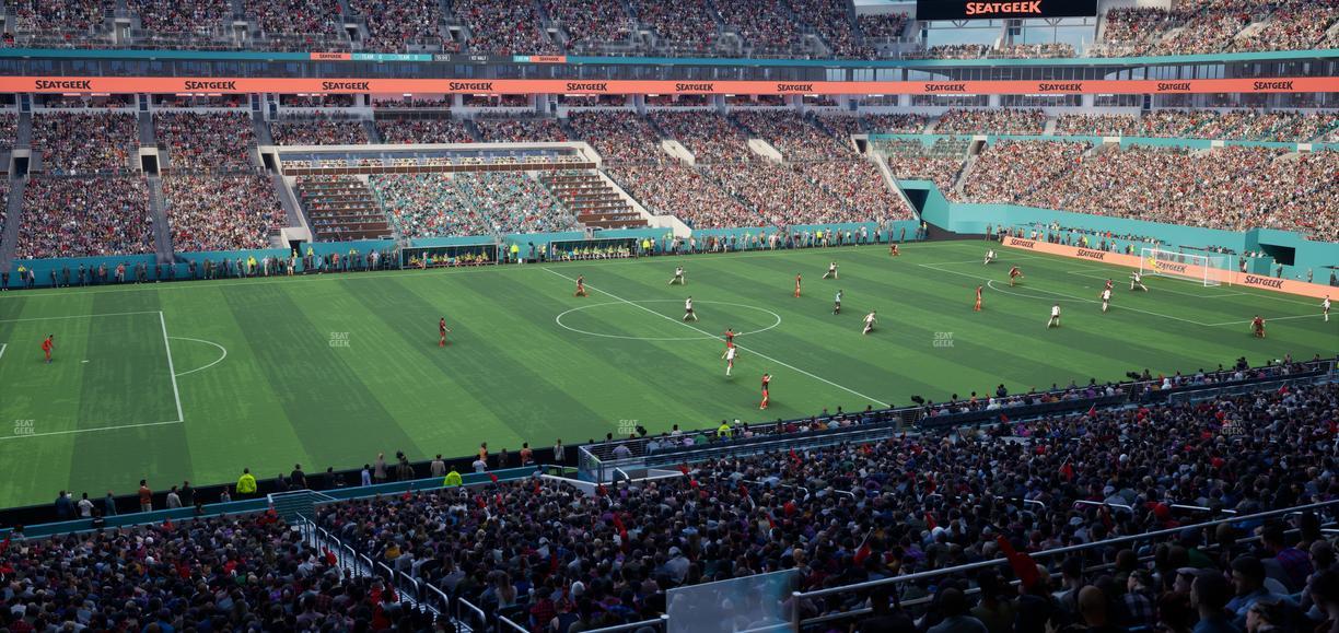 Hard Rock Stadium - Section Suite 221 A Seat View