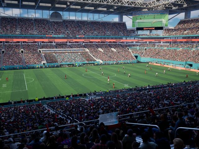 Hard Rock Stadium - Section Suite 221 A Seat View
