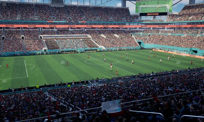 Hard Rock Stadium - Section Suite 221 A Seat View