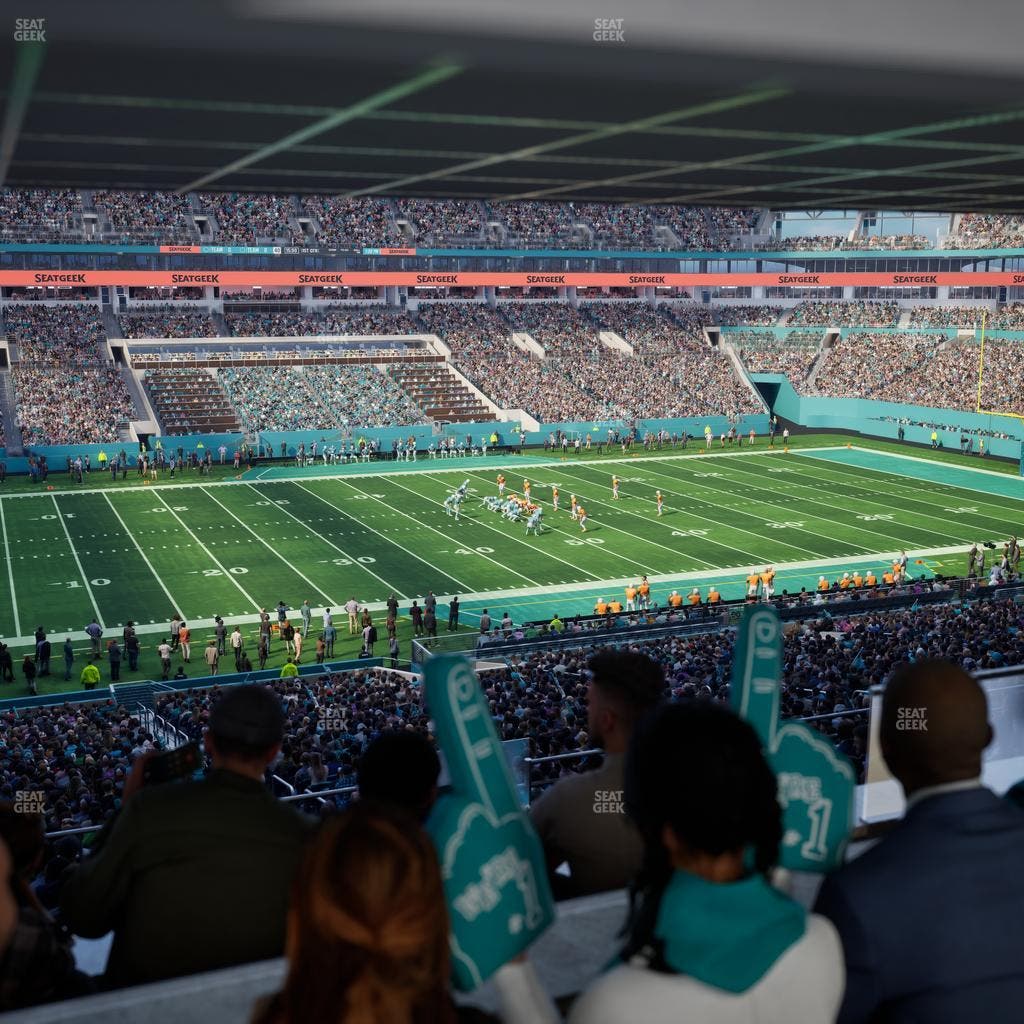 Hard Rock Stadium - Section Suite 221 A Seat View