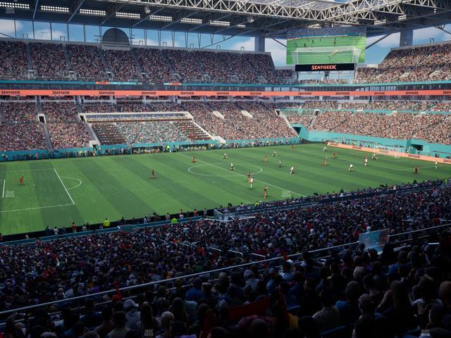 Hard Rock Stadium - Section Suite 221 B Seat View